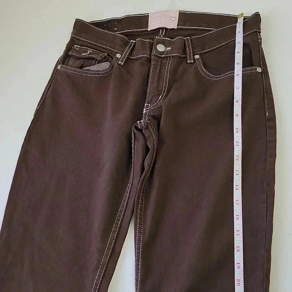 Revice Brown Flare Jeans - Picture 3 of 11